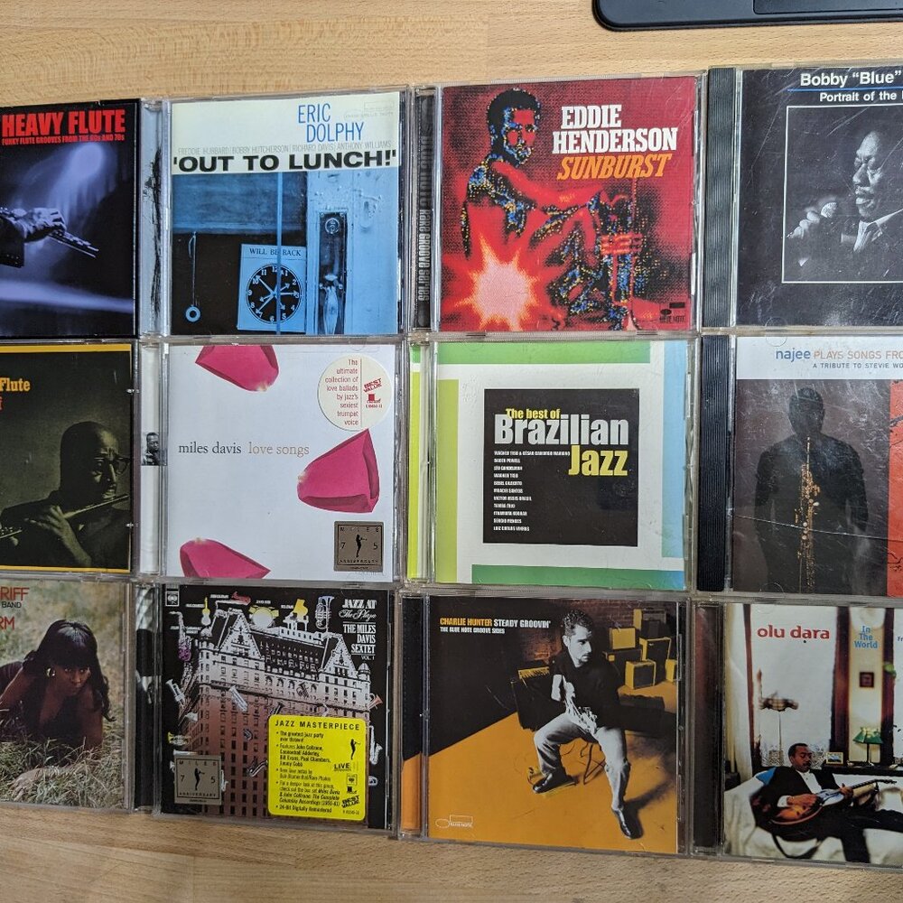 cd lot 12 jazz albums in great condition